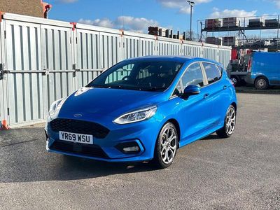 Used Ford Fiesta ST-Line X 125 HP (91 kW) 2019 Blue Hatchback