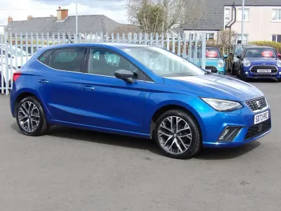 Used Seat Ibiza XCELLENCE 2023 Blue Hatchback