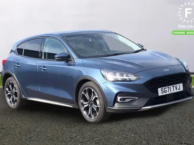 Used Ford Focus Active X 125 HP (91 kW) 2021 Blue Hatchback