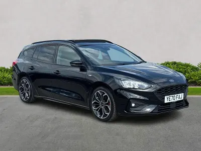 Used Ford Focus ST-Line X 120 HP (88 kW) 2020 Black Estate