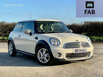 Used Mini ONE Hatch 2013 White Hatchback
