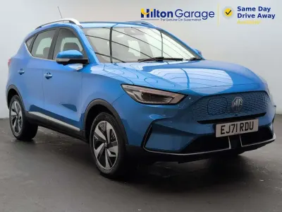 Used MG ZS Trophy Connect 114 kW (156 HP) 2021 Blue SUV