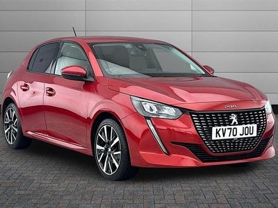 Red Used 2020 Peugeot 208 Allure Hatchback | £9,290 (Fair price)