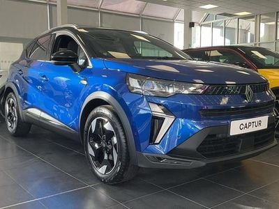 Special metallic iron blue New 2025 Renault Captur Techno SUV | £19,097 (Good price)