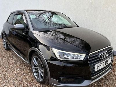 Used Audi A1 S-Line 125 HP (91 kW) 2016 Black Hatchback