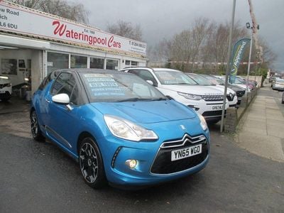 Used DS Automobiles DS3 2015 Blue Hatchback