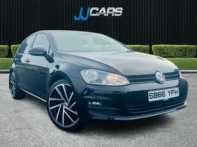 Used VW Golf VII Edition 110 HP (80 kW) 2017 Black Hatchback