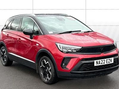 Used Vauxhall Crossland Ultimate 130 HP (95 kW) 2022 Red SUV