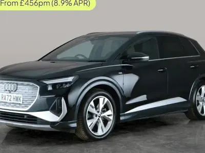Used Audi Q4 e-tron S-Line 150 kW (204 HP) 2023 Black SUV