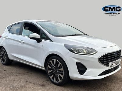 White Used 2022 Ford Fiesta Titanium Hatchback | £13,995 (Fair price)