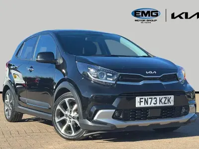 Second-hand Kia Picanto X-Line 66 CP (48 kW) 2023 Negru Hatchback