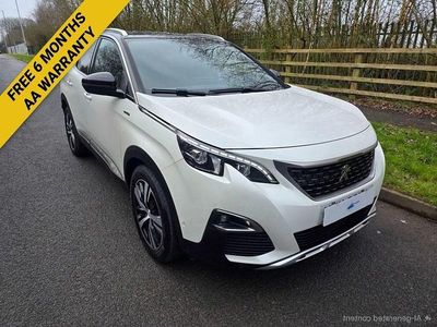 Used Peugeot 3008 GT-line 130 HP (95 kW) 2018 White SUV
