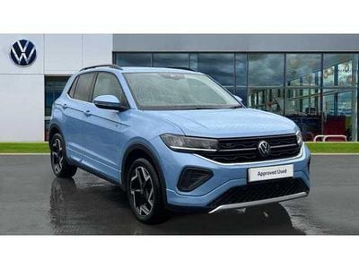 Used VW T-Cross R-line 115 HP (84 kW) 2025 Clear blue metallic SUV