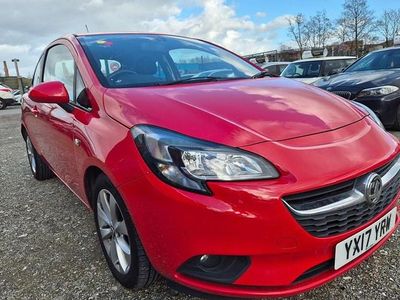 Used Vauxhall Corsa 75 HP (55 kW) 2017 Red Hatchback