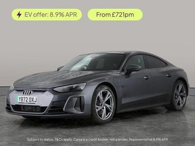 Grey Used 2022 Audi e-tron GT quattro Advanced Sedan | £36,484 (Good price)
