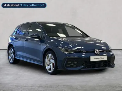 Second-hand VW Golf VIII GTE 272 CP (200 kW) 2025 Albastru Hatchback