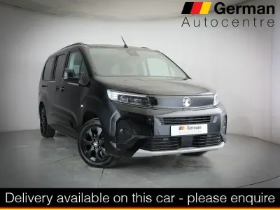 Used Vauxhall Combo Ultimate 100 kW (136 HP) 2025 Black MPV