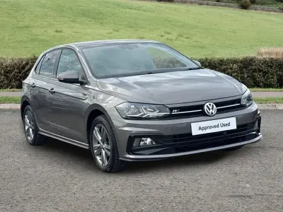 Używany VW Polo R-line 95 KM (69 kW) 2020 Szary Hatchback