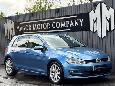 Used VW Golf VII GT 2013 Blue Hatchback