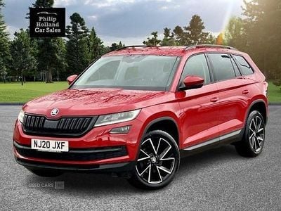 Usata Skoda Kodiaq 150 CV (110 kW) 2020 Rosso SUV