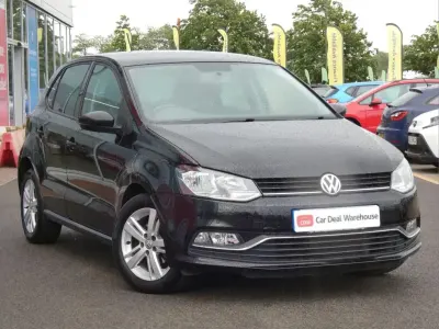 Used VW Polo Match 58 HP (42 kW) 2016 Black Hatchback