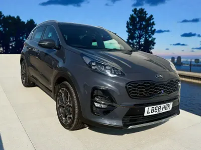 Używany Kia Sportage GT-Line 136 KM (100 kW) 2019 Szary SUV