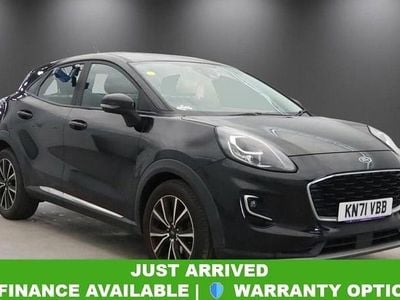Used Ford Puma Titanium 125 HP (91 kW) 2021 Black SUV