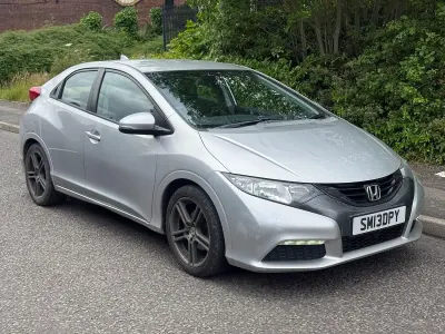 Used Honda Civic S 2013 Silver Hatchback