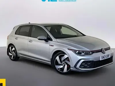 Used VW Golf VIII GTI 245 HP (180 kW) 2021 Silver Hatchback