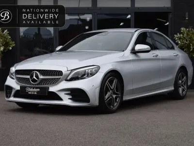 Used Mercedes C220 AMG Line Premium 2020 Silver Sedan