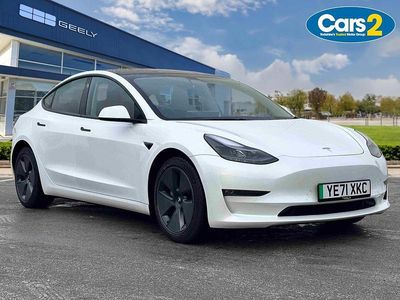 White Used 2021 Tesla Model 3 Long Range AWD Sedan | £16,990 (Fair price)