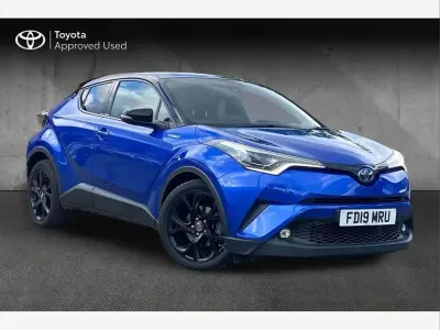 Used Toyota C-HR 122 HP (89 kW) 2019 Blue SUV