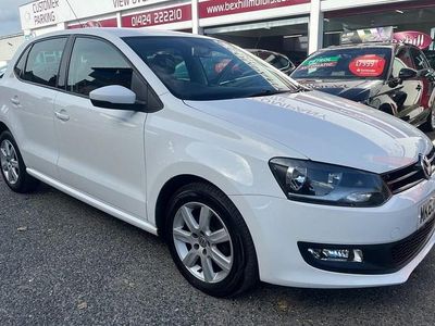 White Used 2013 VW Polo Edition Hatchback | £6,499 (A bit pricey)