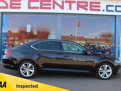 Used Skoda Superb SE L Executive 190 HP (139 kW) 2015 Black Hatchback