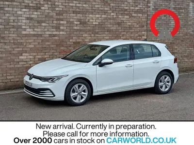 Used VW Golf VIII S 110 HP (80 kW) 2022 White Hatchback