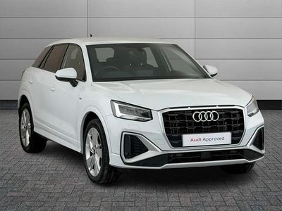 White Used 2023 Audi Q2 S-Line SUV | £23,664 (Fair price)