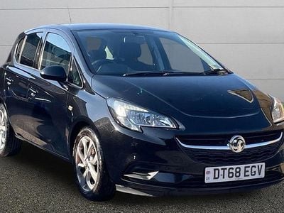 Used Vauxhall Corsa Sport 90 HP (66 kW) 2018 Black Hatchback