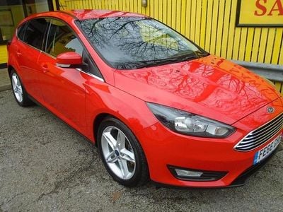 Red Used 2016 Ford Focus Zetec Hatchback | £5,995 (Fair price)