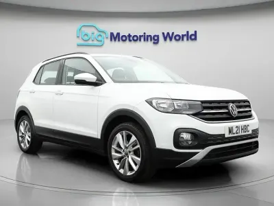 Used VW T-Cross SE 110 HP (80 kW) 2021 White SUV