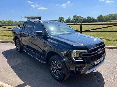 Black Used 2023 Ford Ranger Wildtrack Pickup | £27,995 (Fair price)