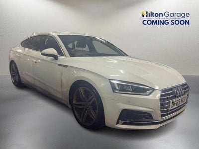 White Used 2019 Audi A5 Sportback S-Line Hatchback | £16,650 (Good price)