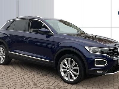 Blue Used 2019 VW T-Roc SEL SUV | £17,043 (Fair price)