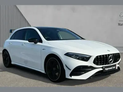 Used Mercedes A35 AMG Premium Plus 301 HP (221 kW) 2025 White Hatchback