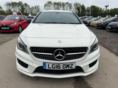 Used Mercedes CLA220 Shooting Brake AMG 177 HP (130 kW) 2016 White Estate