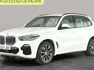 Used BMW X5 M Sport 286 HP (210 kW) 2021 White SUV