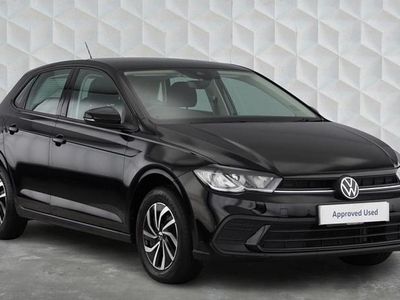 Used VW Polo Life 95 HP (69 kW) 2024 Black Hatchback