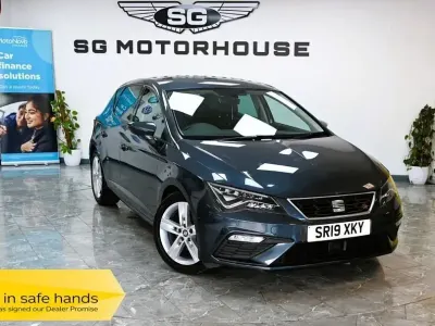 Begagnad Seat Leon FR 130 HK (95 kW) 2019 Grå Halvkombi