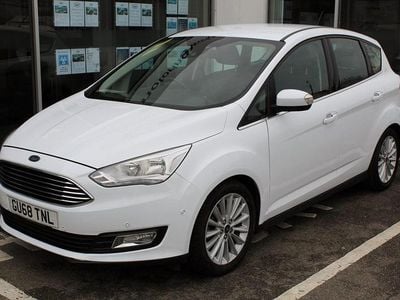 Used Ford C-MAX Titanium 2018 White MPV