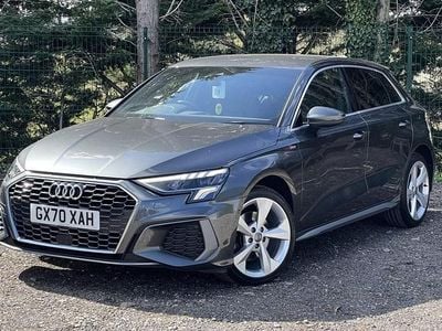 Used Audi A3 S-Line 184 HP (135 kW) 2020 Grey Sedan