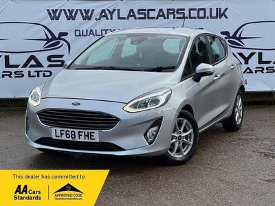 Silver Used 2018 Ford Fiesta Zetec Hatchback | £9,290 (Fair price)